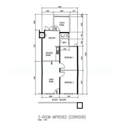 Blk 12 TOA PAYOH COURT (Toa Payoh), HDB 3 Rooms #542095041